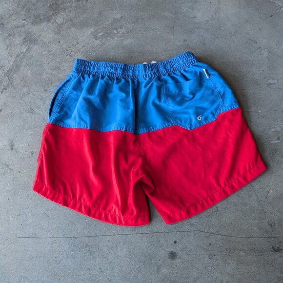 Chubbies Magic Print Swim Trunks Blue Stars Red Stripes medium - Picture 6 of 6